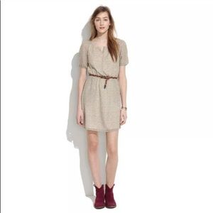 Madewell Silk Dot Duo Dress Size 0